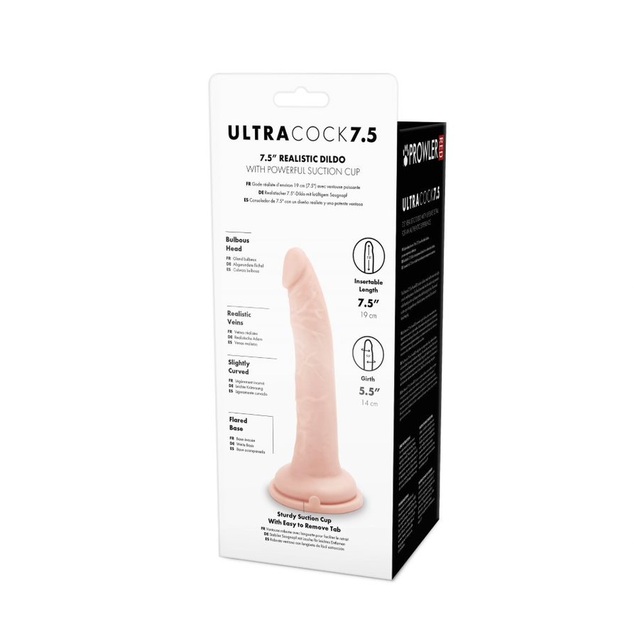 Prowler RED Ultra Cock 7.5 Sensual Secret Boutique