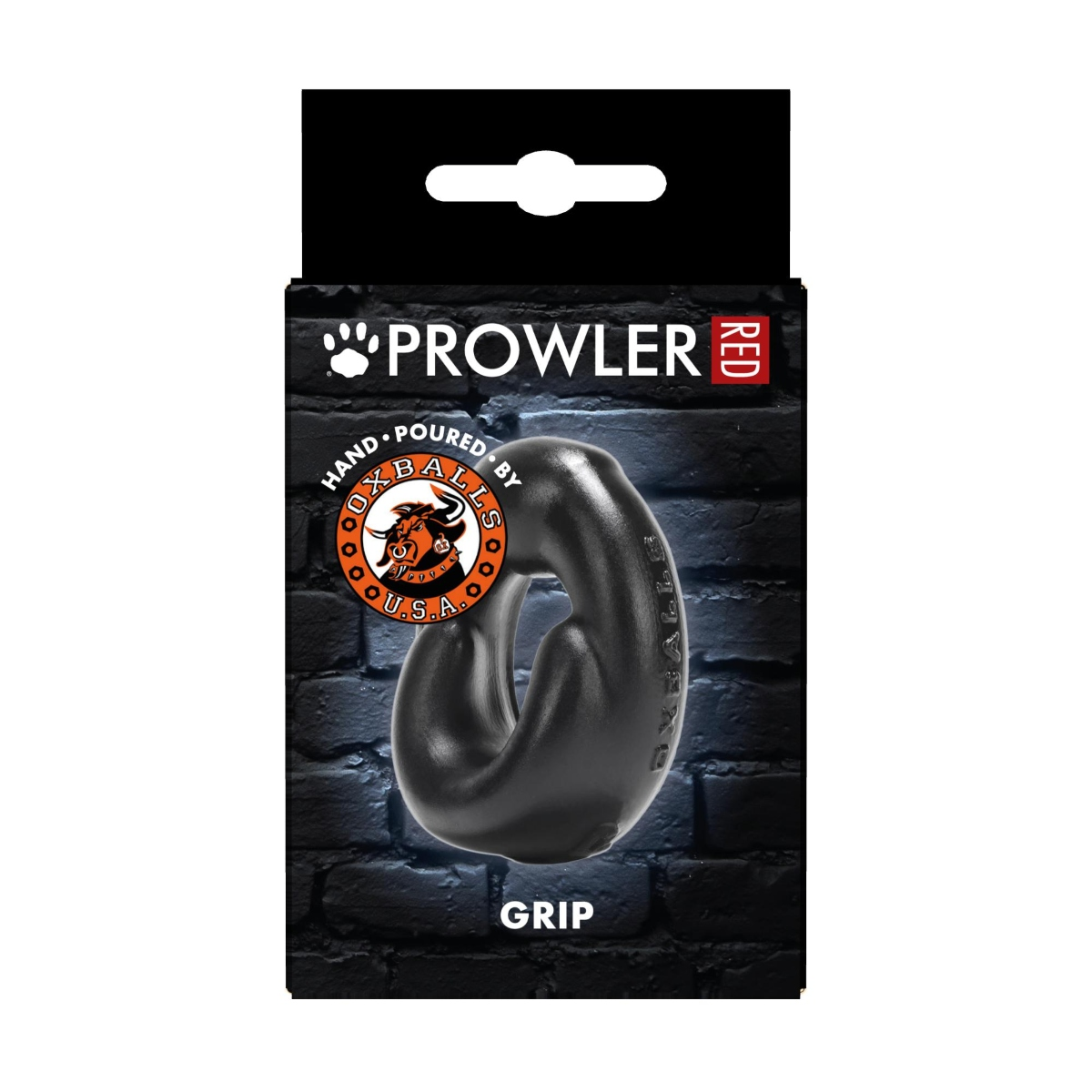 Prowler RED By Oxballs Grip Cock Ring Black Sensual Secret Boutique