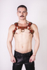 Prowler RED Butch Harness Brown Brass Medium Sensual Secret Boutique