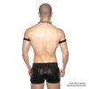 Prowler RED Leather Sports Shorts Black XXXLarge Sensual Secret Boutique