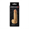 Prowler RED Realistic Dildo With Suction Base Dong and Balls Flesh 7in Sensual Secret Boutique