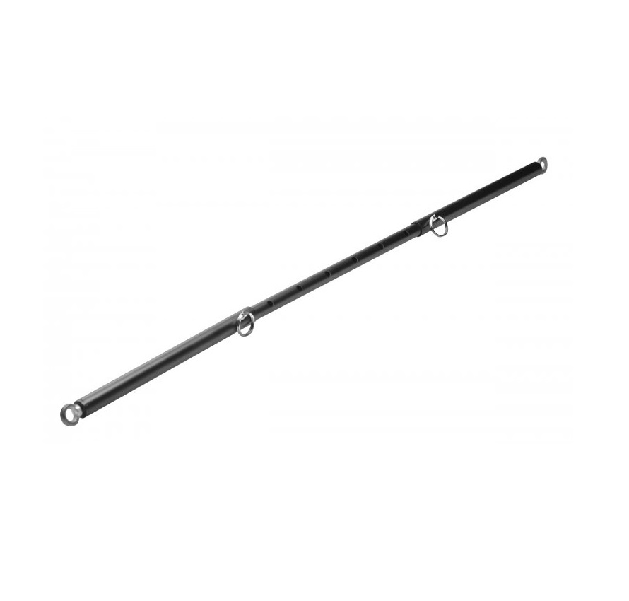 Master Series Black Steel Adjustable Spreader Bar Sensual Secret Boutique