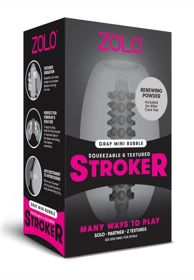 Zolo Mini Stroker Dome Grey Sensual Secret Boutique