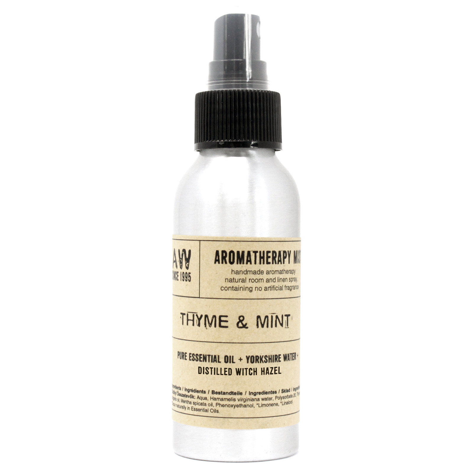 100ml Essential Oil Mist - Thyme & Mint | Enhance Mood and Promote Relaxation Sensual Secret Boutique