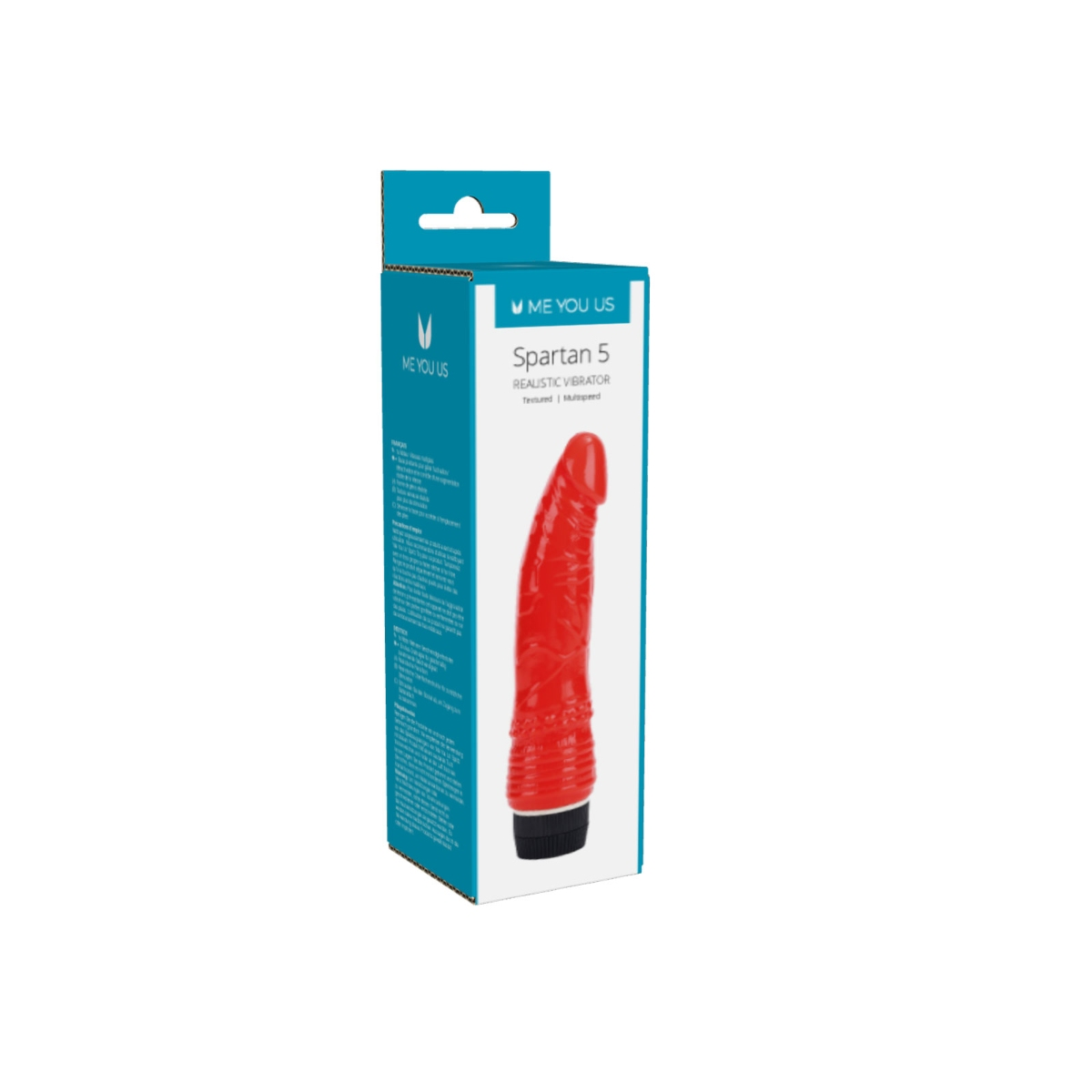 Me You Us Spartan Realistic Vibrator Pink 5in Sensual Secret Boutique