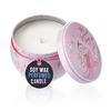 Art Tin Candle - Assorted Design - Friendly Messages - Parma Violet Sensual Secret Boutique