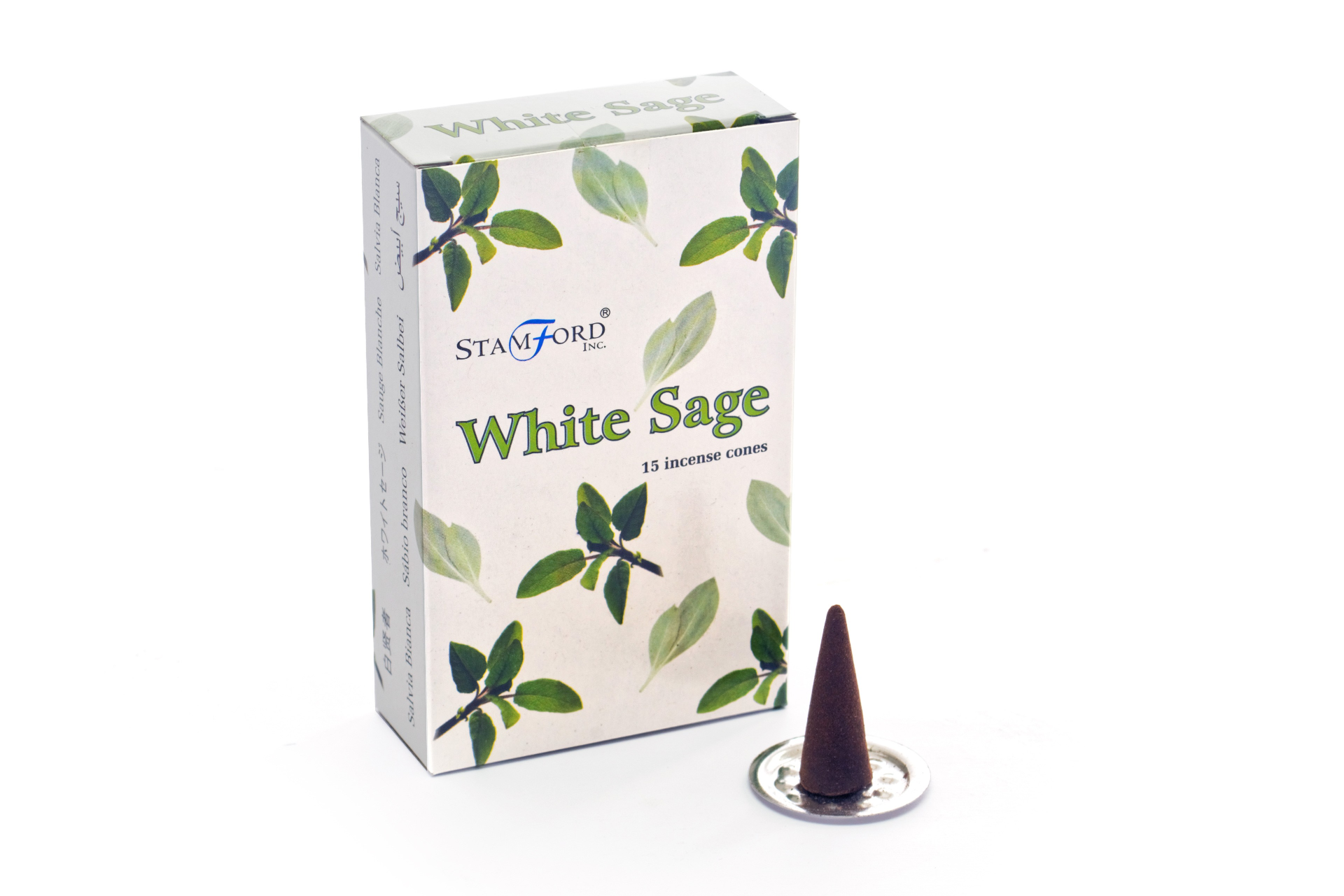 Premium White Sage Cones for Delicate and Long-Lasting Aromatic Relaxation Sensual Secret Boutique