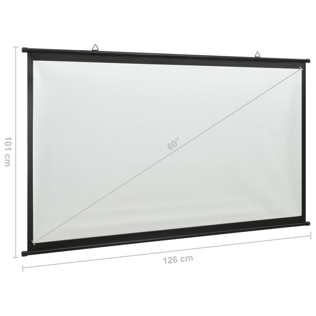 vidaXL Projection Screen 60" 4:3 - High Quality, Durable, and Portable Sensual Secret Boutique