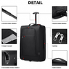 K1873-2 - Kono CABIN SIZE SOFT SHELL HAND LUGGAGE - BLACK Sensual Secret Boutique