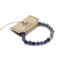 Faceted Gemstone Bracelet - Magnetic Amethyst | Sparkling Jewelry Sensual Secret Boutique