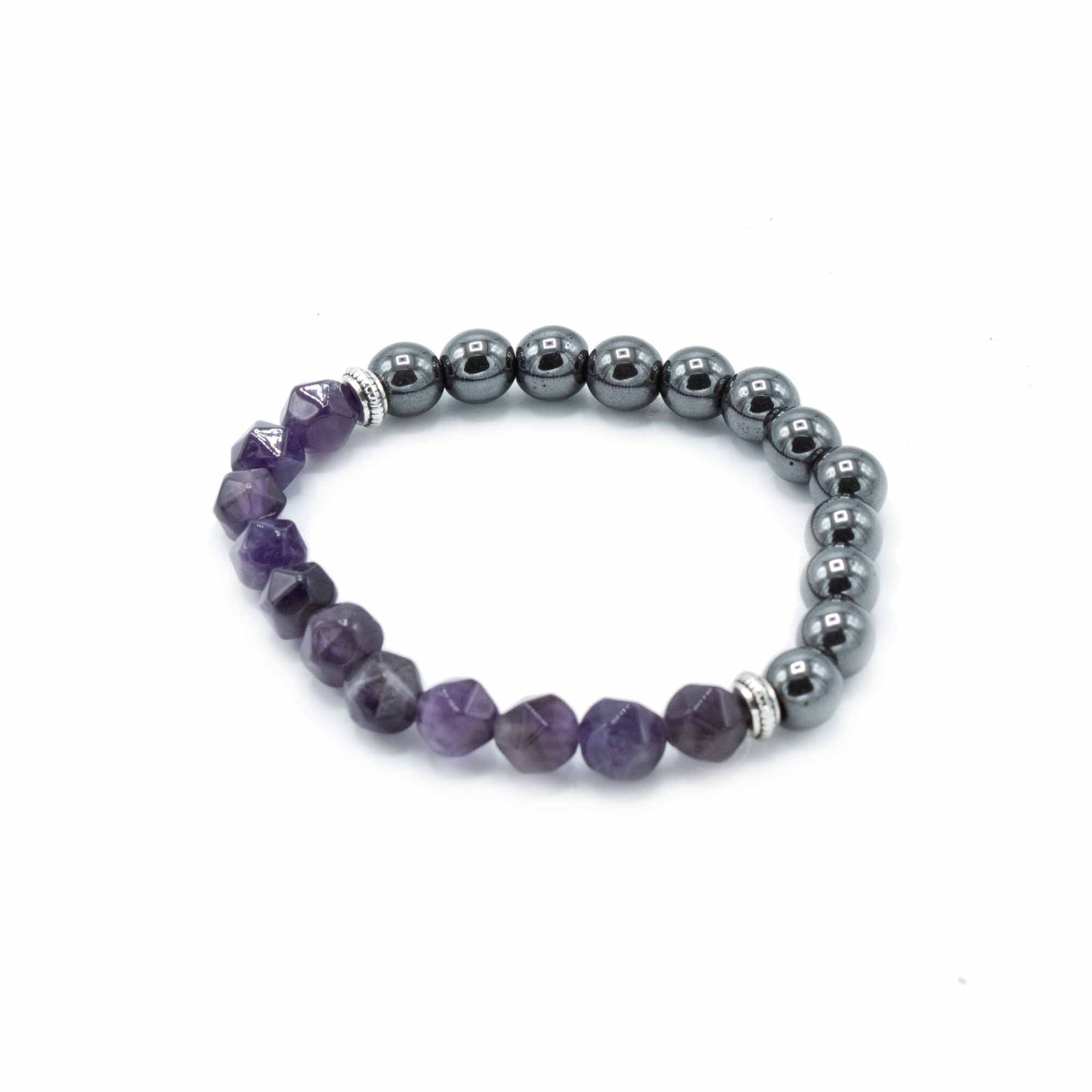 Faceted Gemstone Bracelet - Magnetic Amethyst | Sparkling Jewelry Sensual Secret Boutique