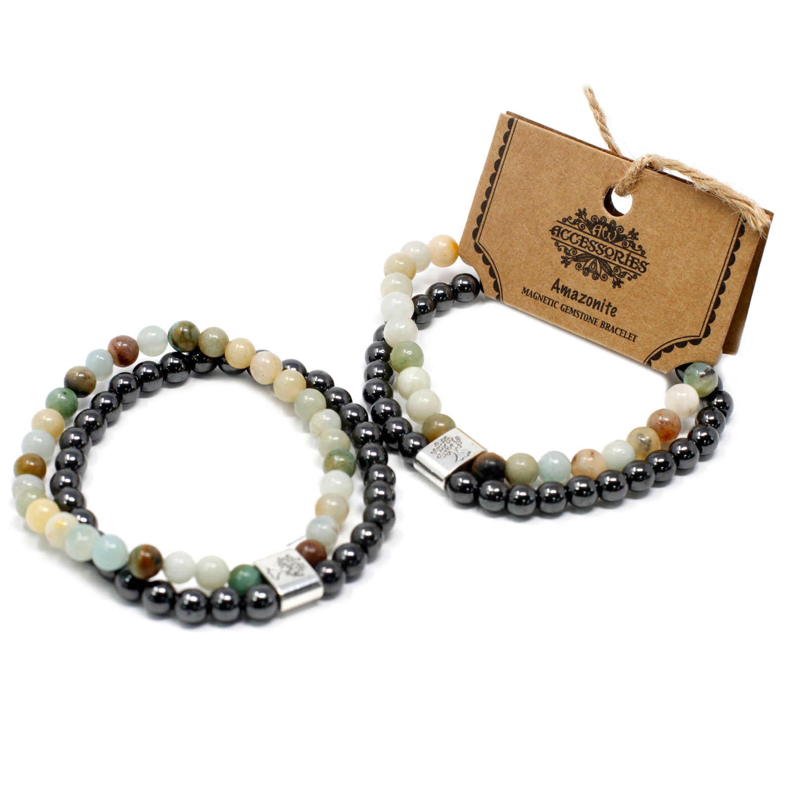 Magnetic Gemstone Bracelet - Amazonite | Healing and Attractive Properties Sensual Secret Boutique