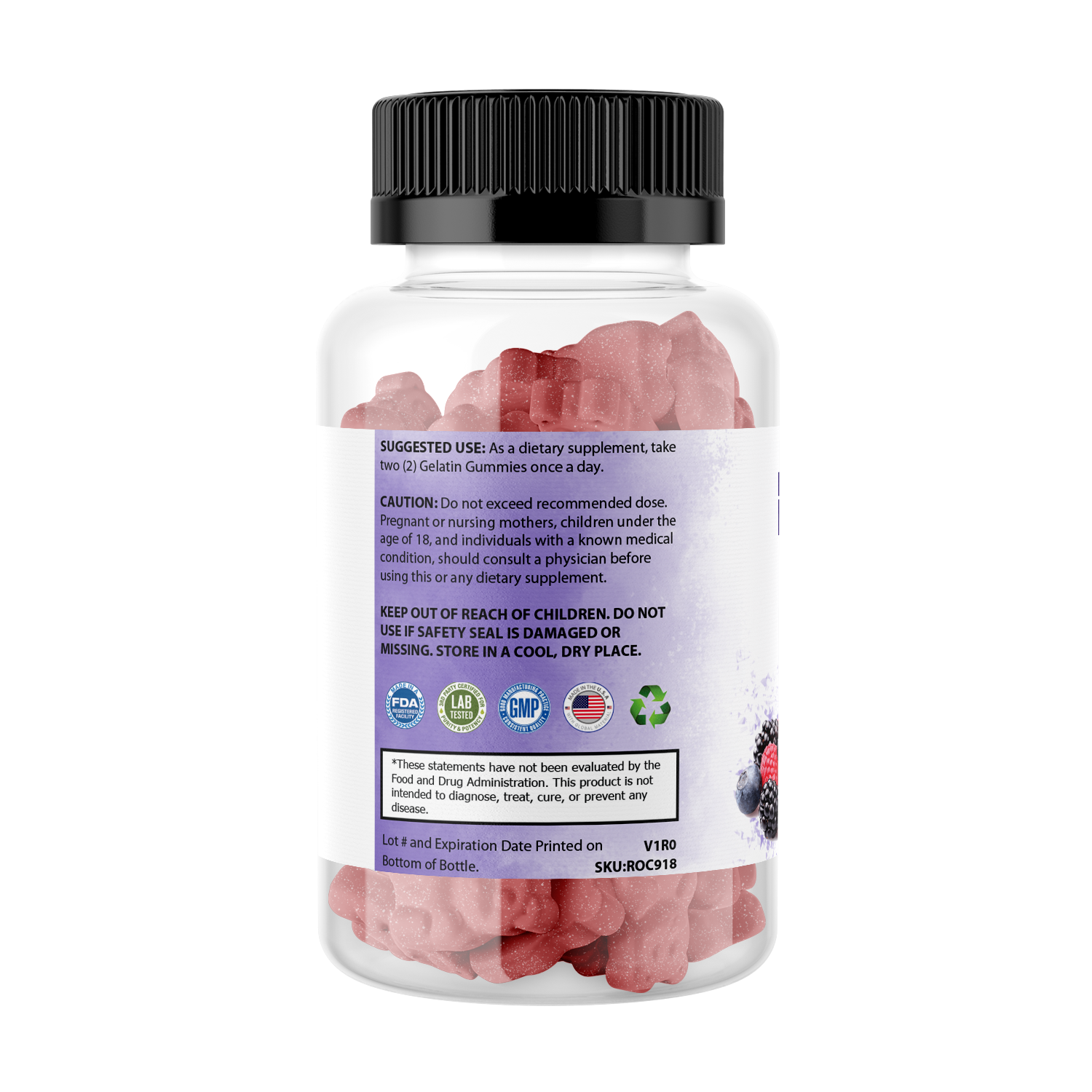 Pure Multi-Vitamins - Gummies Sensual Secret Boutique