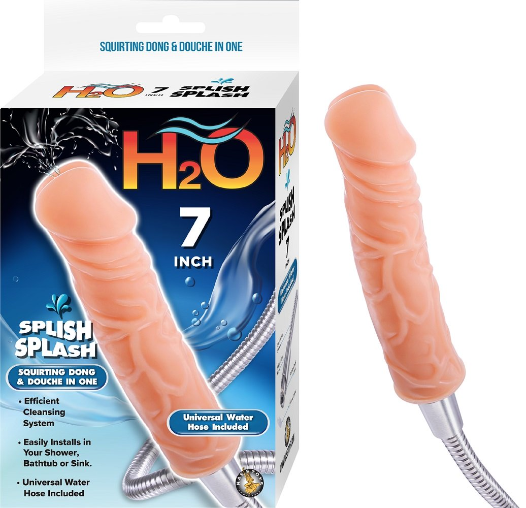 H2O 7 Inch Splish Splash Douche and Dong Sensual Secret Boutique