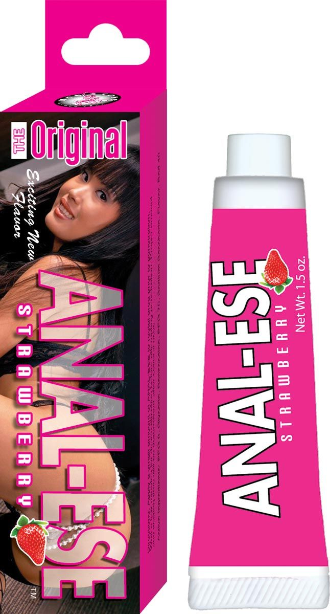 ANAL ESE 1.5 OZ-STRAWBERRY Sensual Secret Boutique