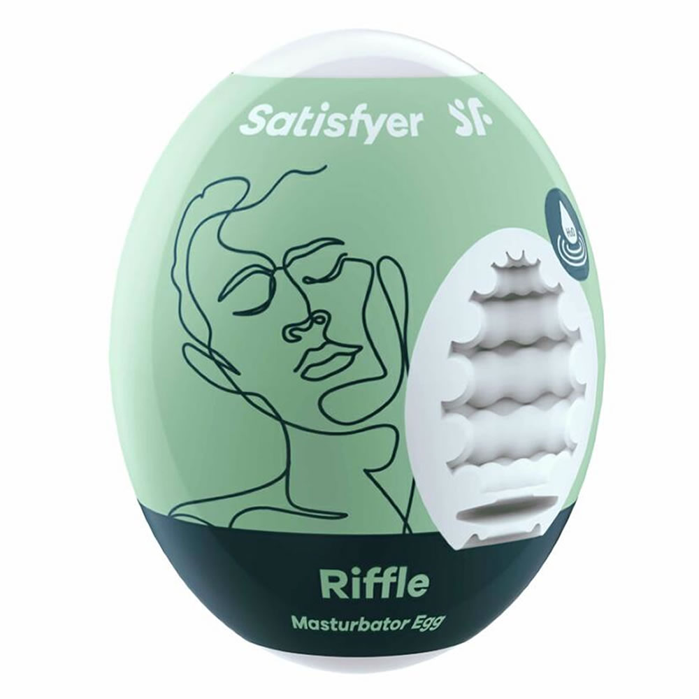 Satisfyer Riffle Masturbator Egg Sensual Secret Boutique