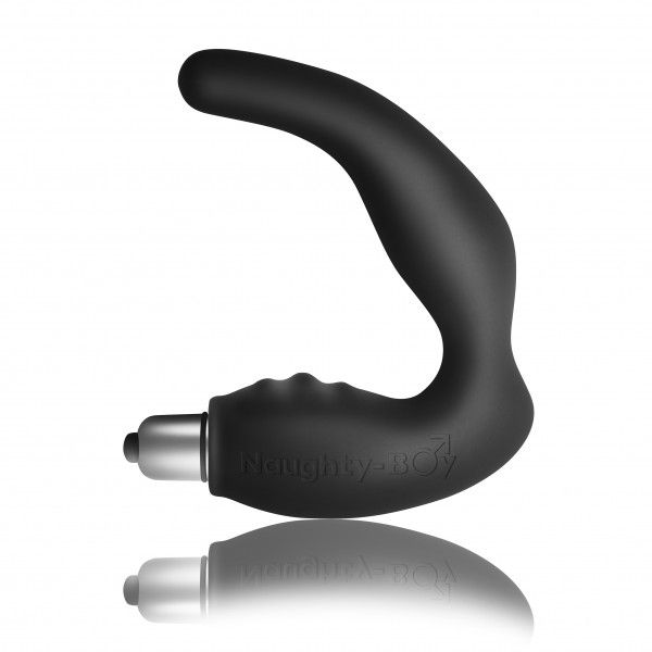 Rocks Off Naughty-Boy 7 Male Prostate Massagers Black Sensual Secret Boutique