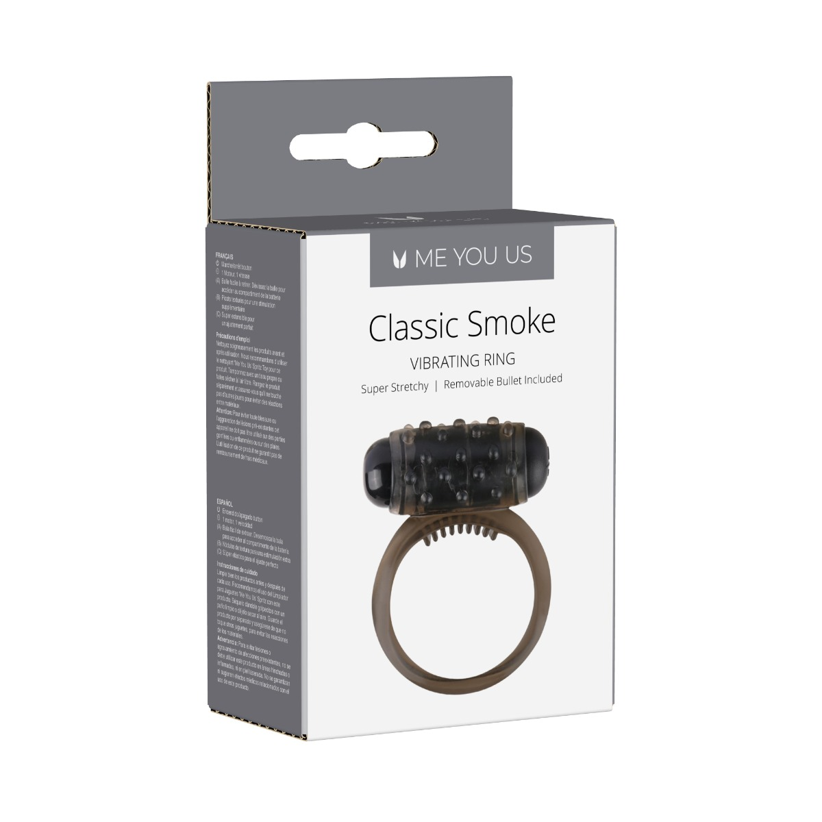 Me You Us Classic Smoke Cock Ring Smoke Sensual Secret Boutique