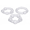 Trinity For Men Penis Rings Set Of 3 TPR Clear Sensual Secret Boutique