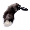 Tailz Fox Tail Anal Plug  Black Sensual Secret Boutique