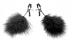 Frisky Feathered Nipple Clamps Sensual Secret Boutique