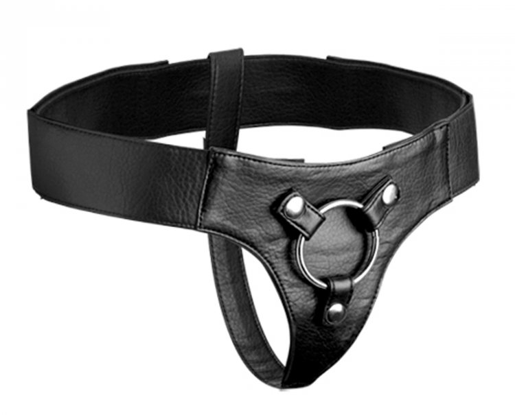 Domina Adjustable Wide Band Strap On Harness Sensual Secret Boutique