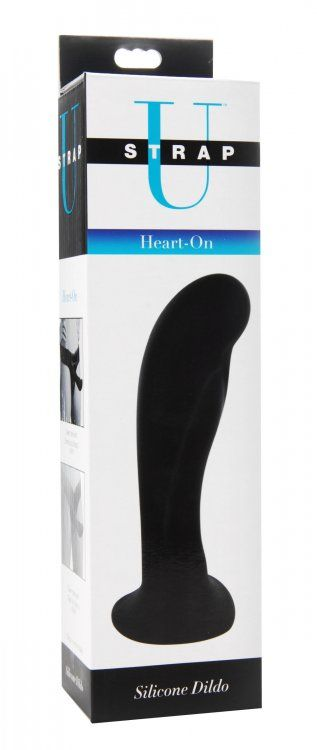 Heart-On Silicone Dildo