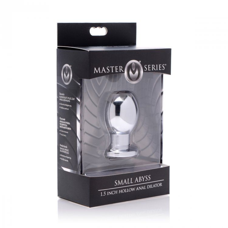 Master Series Abyss 1.5 Inch Hollow Anal Dilator Sensual Secret Boutique