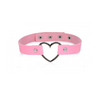 Master Series Heart Choker Necklace Pink Sensual Secret Boutique