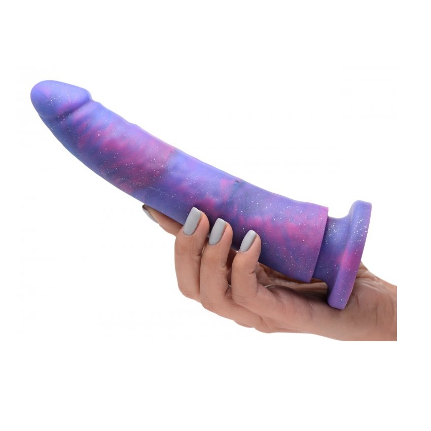 Strap U Magic Stick Glitter Silicone Dildo 8 Inch Sensual Secret Boutique