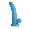 Pop Peckers Dildo With Balls Blue (7.5”) Sensual Secret Boutique