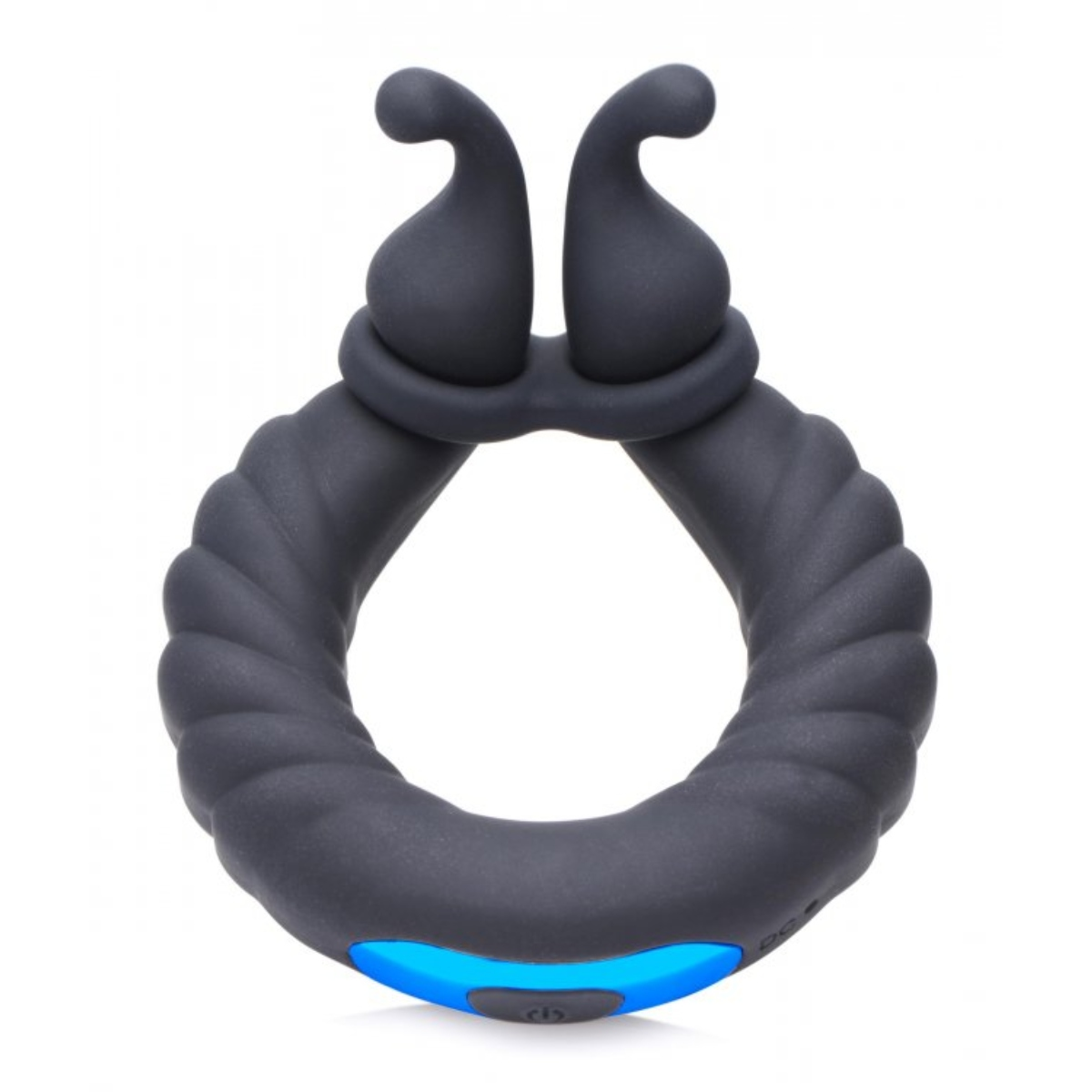 Trinity For Men 10x Cobra Dual Stimulation Silicone Cock Ring Black Sensual Secret Boutique