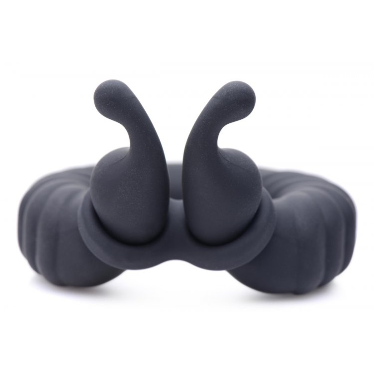 Trinity For Men 10x Cobra Dual Stimulation Silicone Cock Ring Black Sensual Secret Boutique