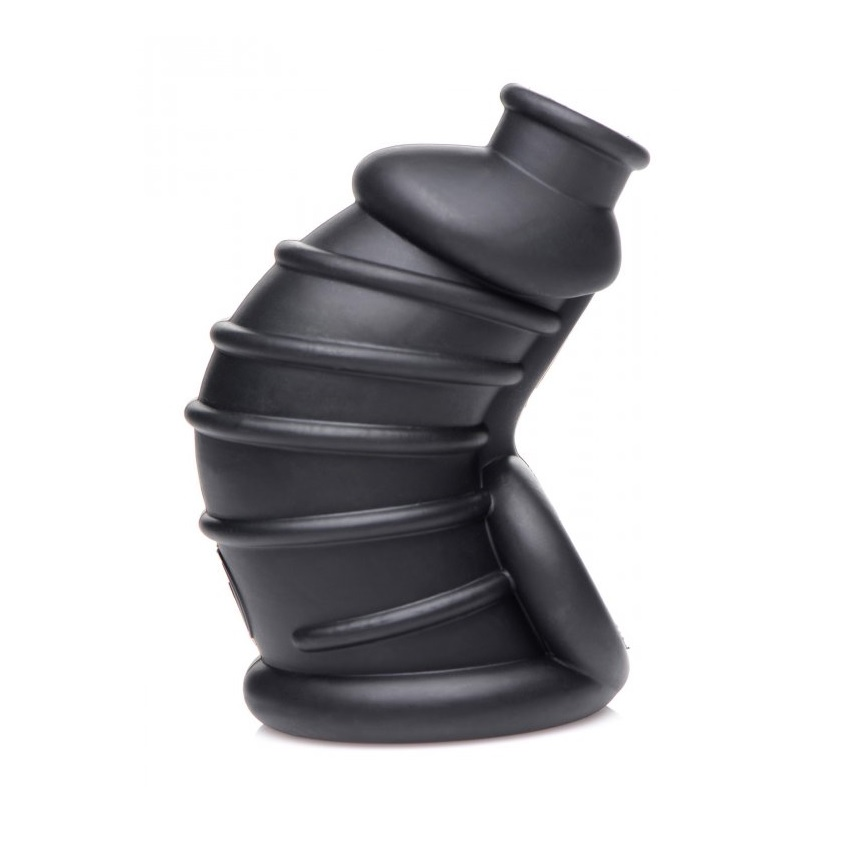 Master Series Dark Chamber Silicone Chastity Cage Sensual Secret Boutique