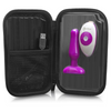 b-Vibe Novice Plug Fuchsia/Silver - Beginner-Friendly Vibrating Butt Plug Sensual Secret Boutique