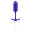 b-Vibe Snug Plug 2 Purple - Weighted Butt Plug for Sensual Fullness Sensual Secret Boutique