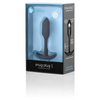 b-Vibe Snug Plug 1 Black - Ultra-Comfortable Weighted Butt Plug Sensual Secret Boutique