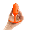 b-Vibe Snug Plug 3 Butt Plug Orange Sensual Secret Boutique