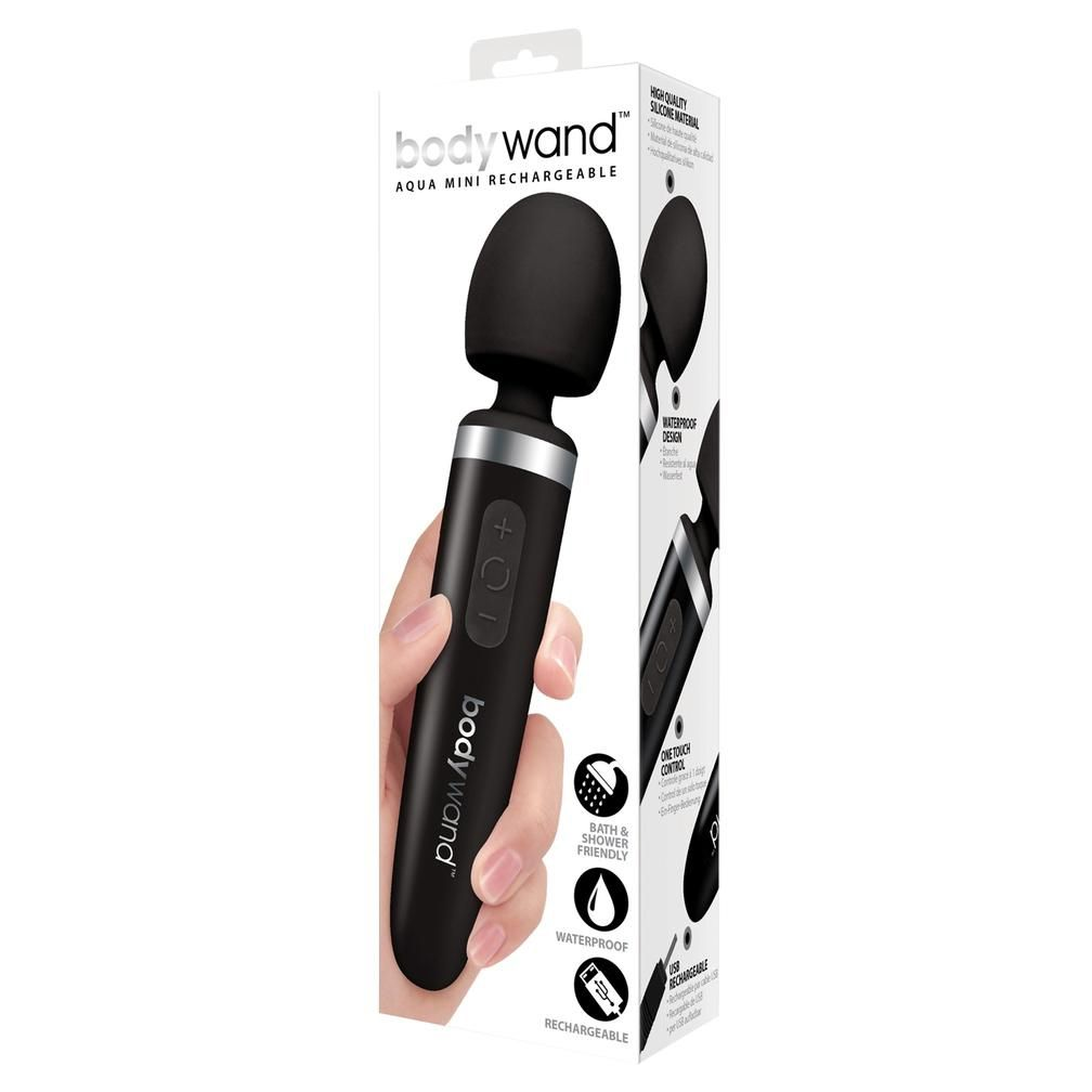 Bodywand USB Multi function Massager Black Sensual Secret Boutique