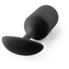 b-Vibe Snug Plug 3 Black - Weighted Butt Plug for Sensual Fullness Sensual Secret Boutique