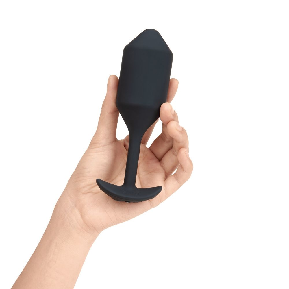 b-Vibe Vibrating Snug Plug Black Xlarge Sensual Secret Boutique