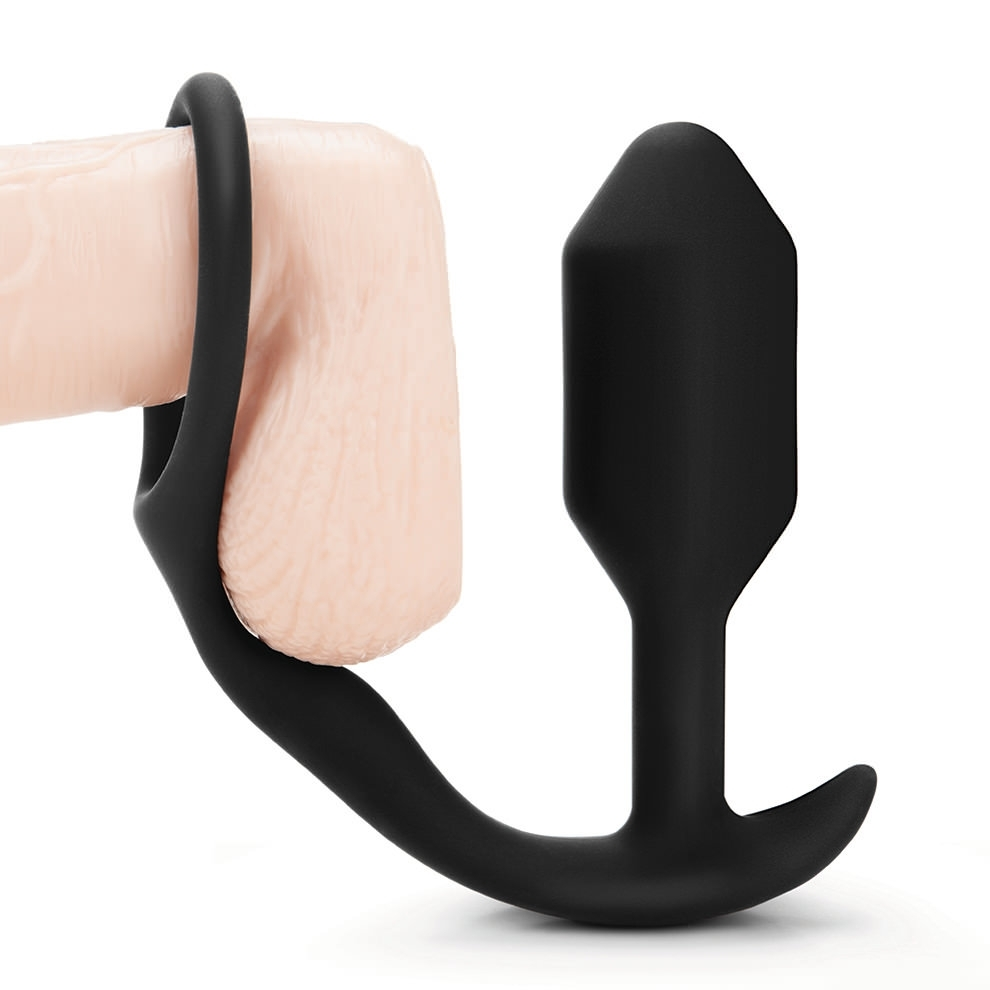 B-vibe Vibrating snug and tug Butt Plug Medium Sensual Secret Boutique