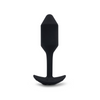 b-Vibe Vibrating Snug Plug Black Medium Sensual Secret Boutique