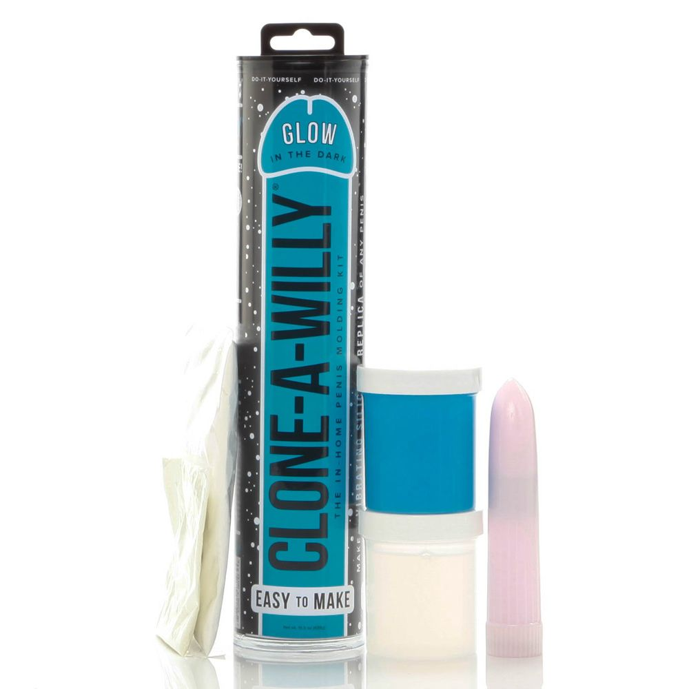 Clone A Willy Glow In The Dark Kit Blue Sensual Secret Boutique