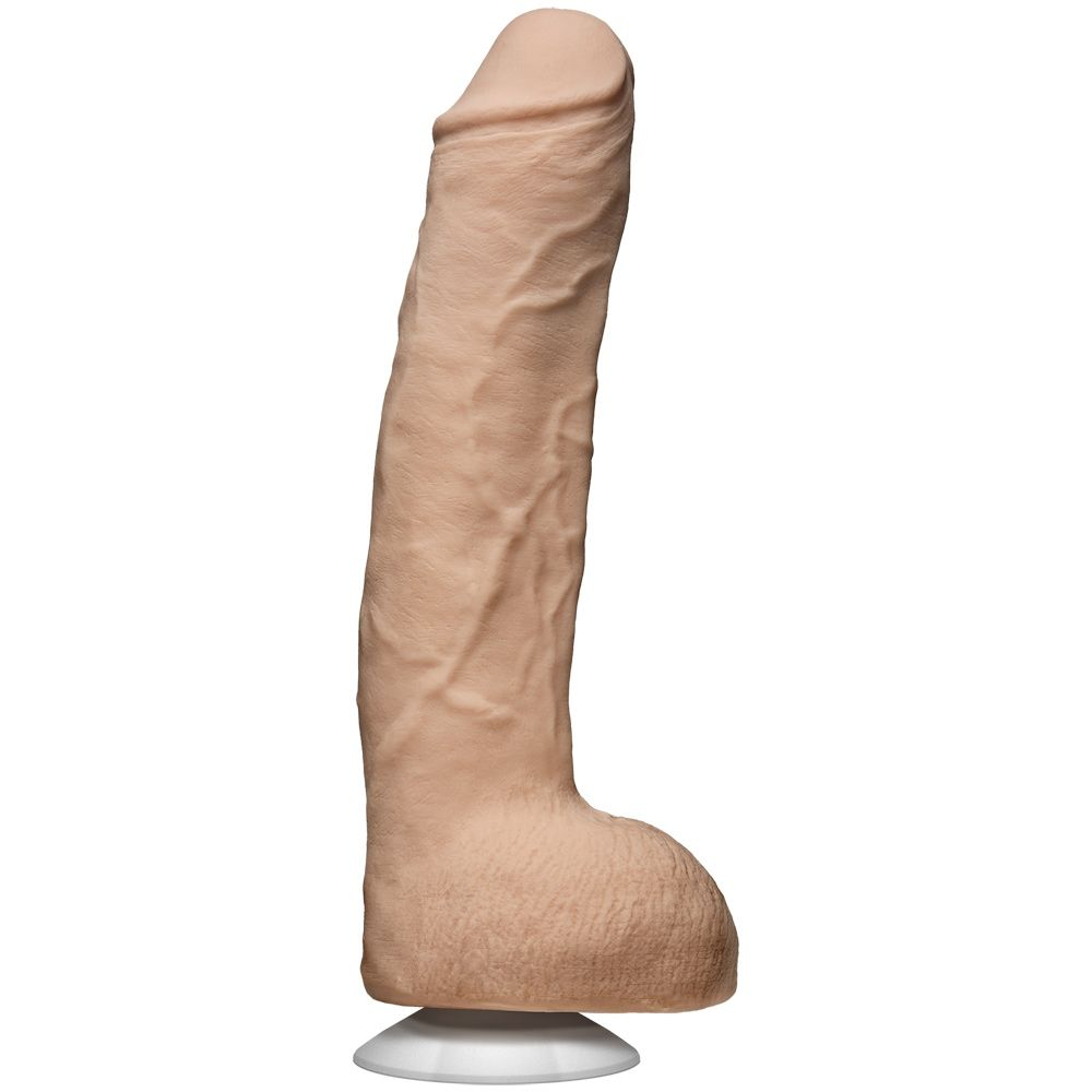 Doc Johnson John Holmes Realistic Cock with Vac-U-Lock Suction Cup White Sensual Secret Boutique