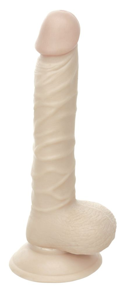 Nanma Realistic Dong With Suction Base Flesh 8in Sensual Secret Boutique