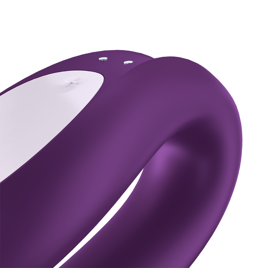 Satisfyer Double Joy Vibrator Violet Sensual Secret Boutique