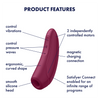 Satisfyer Curvy 1+ Stimulator Rose Sensual Secret Boutique