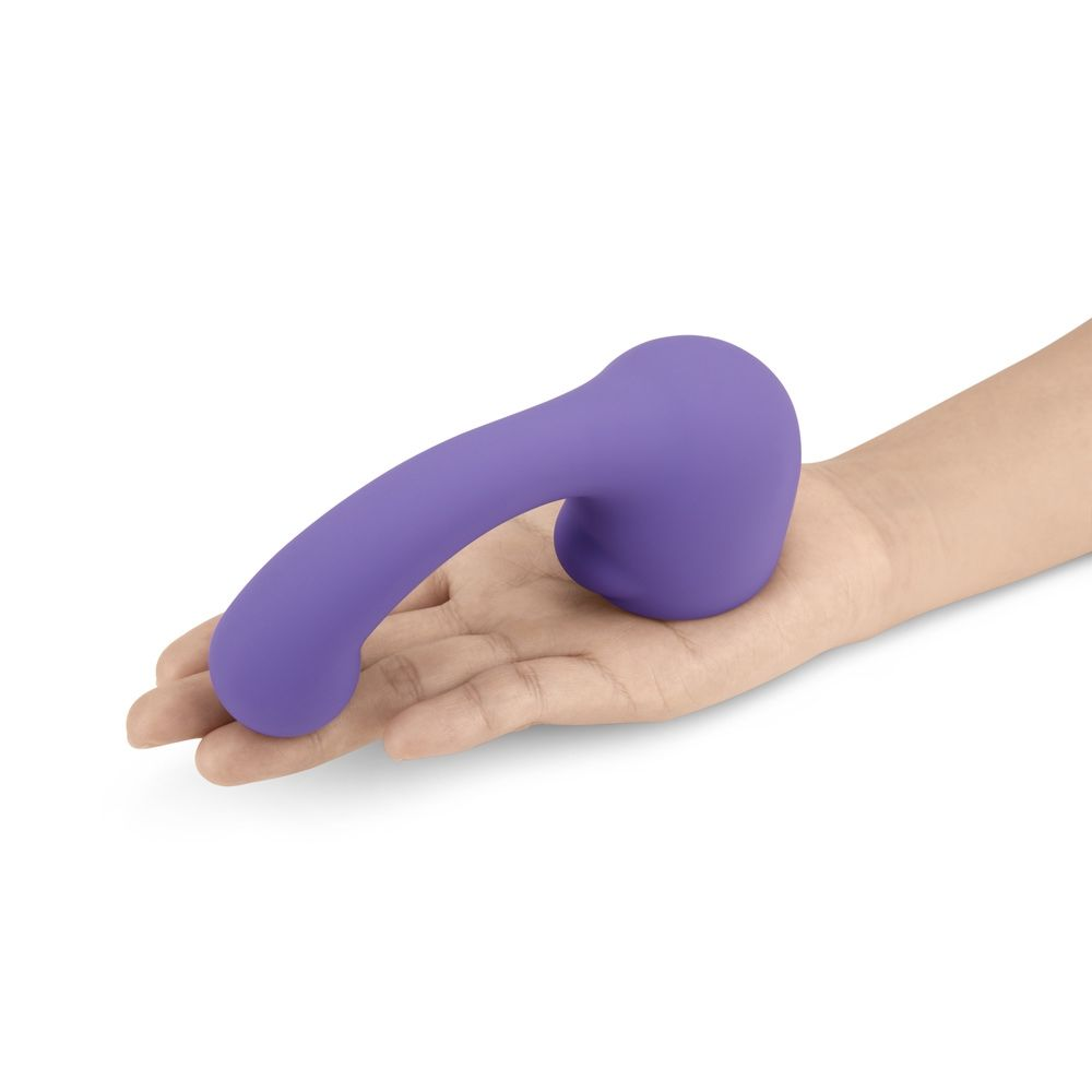 Le Wand Curve Petite Weighted Attachment Purple Sensual Secret Boutique