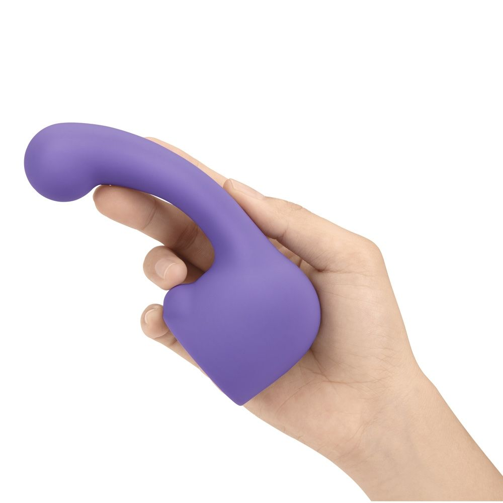 Le Wand Curve Petite Weighted Attachment Purple Sensual Secret Boutique